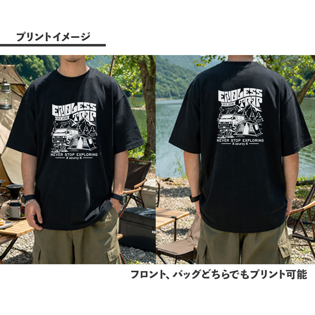 スーパーヘビーウェイト Tシャツ ビッグシルエット | 9.1oz カスタムプリント対応 | x azuroy x