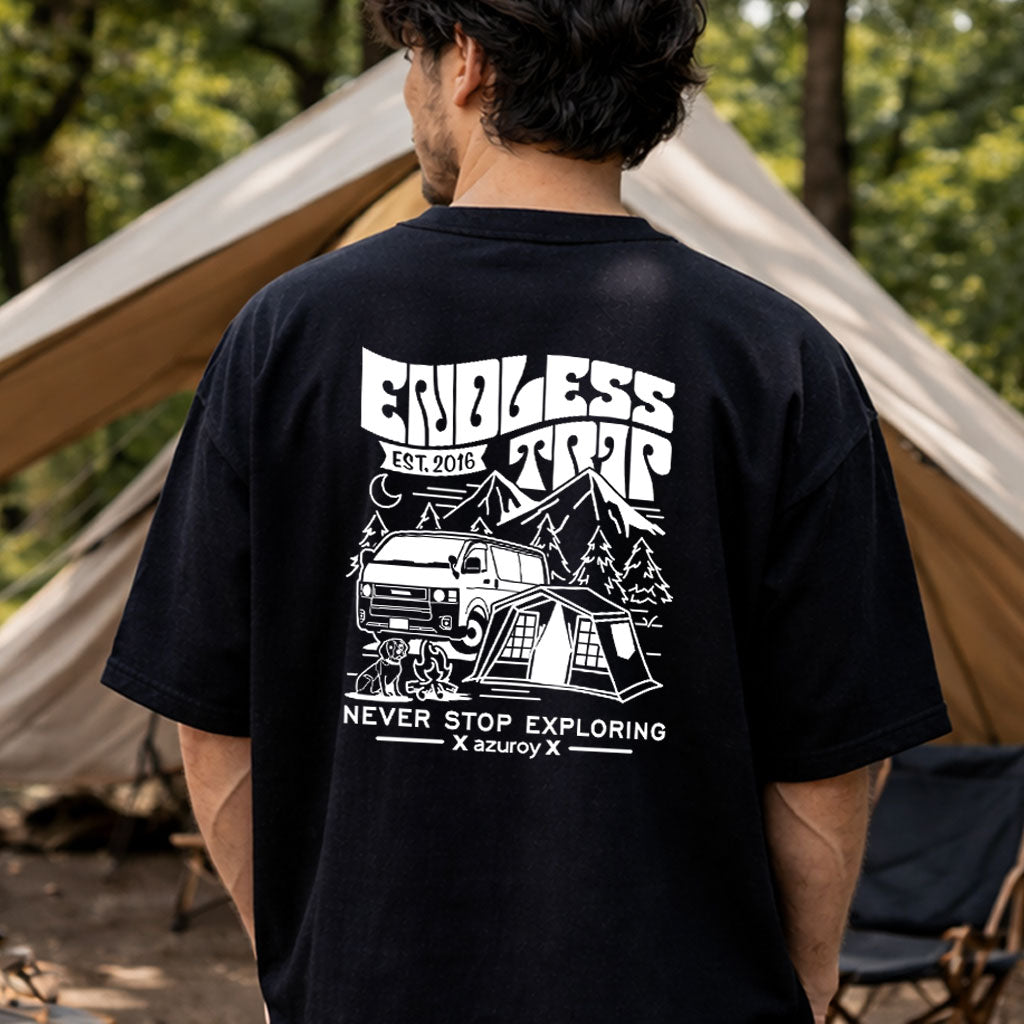 スーパーヘビーウェイト Tシャツ ビッグシルエット | 9.1oz カスタムプリント対応 | x azuroy x